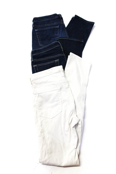 AG Adriano Goldschmied Womens Jeans Beige Blue Size 26 Lot 3