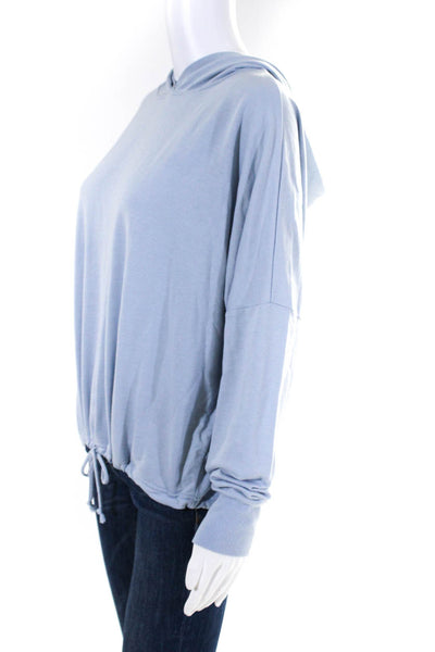 Joes Women's Long Sleeve Cotton Pullover Sweatshirt Blue Size M