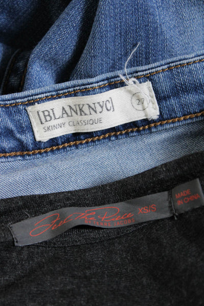 Feel The Piece Blanknyc Womens Long Sleeve Shirt Skinny Jeans XS/S 27 Lot 2