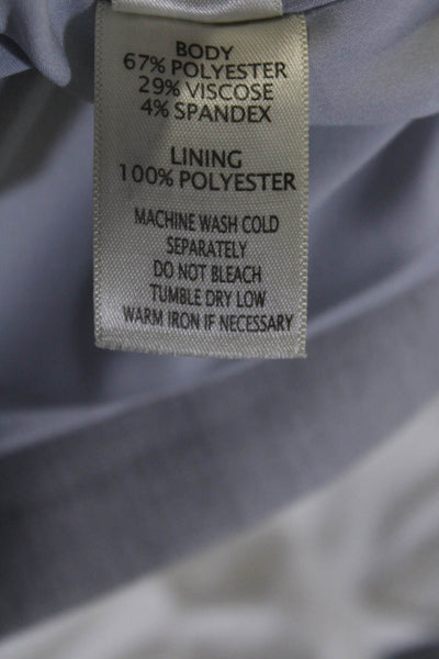Ecru Women's Cotton Long Sleeve Shaped One Button Blazer Gray Size 8
