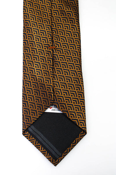 Zegna Men's Classic Chevron Ties One Size