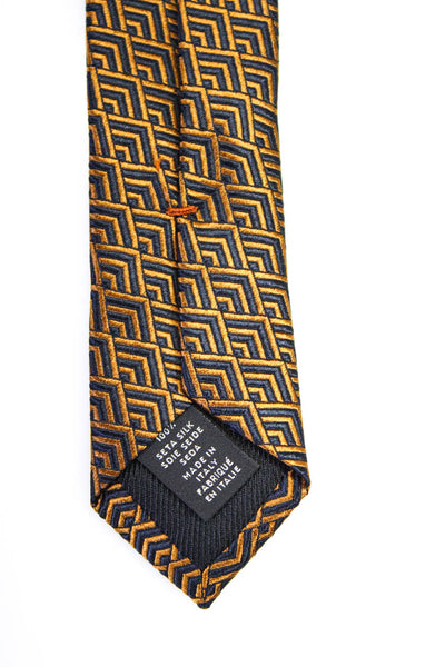 Zegna Men's Classic Chevron Ties One Size