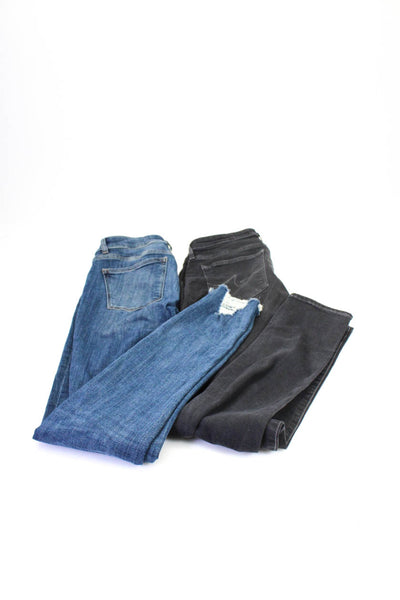 DL1961 Adriano Goldschmied Womens Skinny Jeans Pants Blue Gray Size 26 28 Lot 2