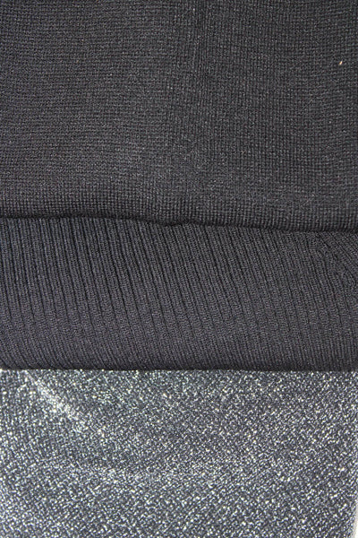 Zara Women's One Sleeve Turtleneck Crop Top Black Size S XS, Lot 3