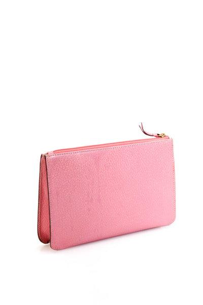 Kate Spade Women's Leather Clutch Handbag Pink Size S
