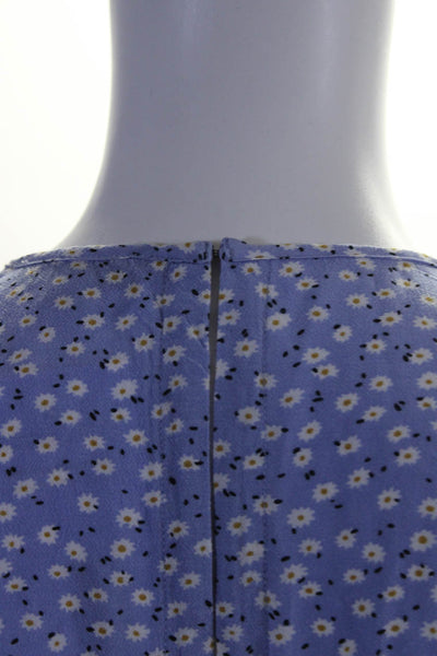 Rails Women's V-Neck Cutout Back Short Sleeves Short Romper Floral Size XS