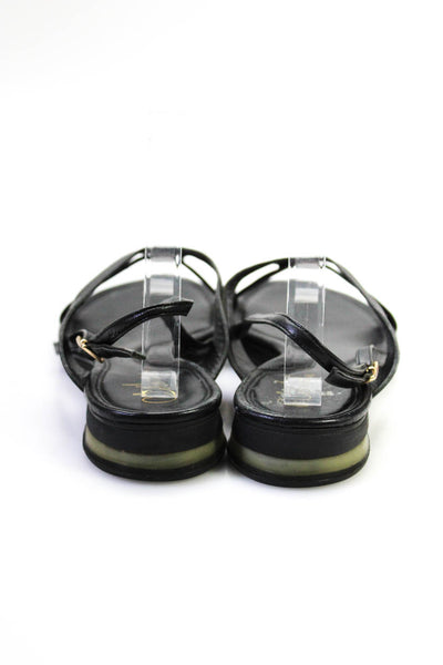 Eileen Fisher Cole Haan Sandals Flip Flops Black Size 8 8.5 Lot 2