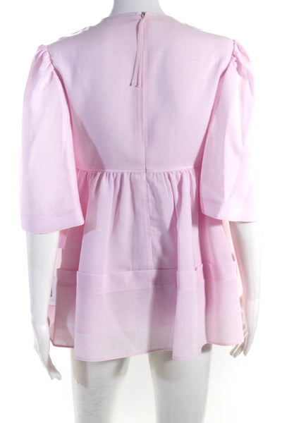 Adeam Womens Wisteria Blouse Cherry Blossom Size 2