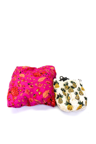 Zara Basic Collection Womens Shoulder Handbag Scarf Lot 2