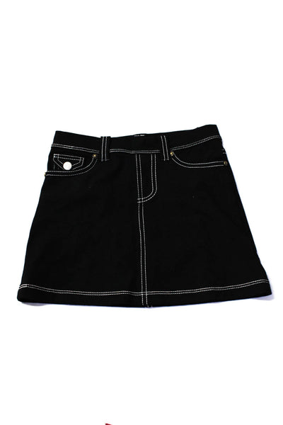 Flowers by Zoe Best & Co Girls Short Skirts Black Multicolor Size S 8 Lot 2