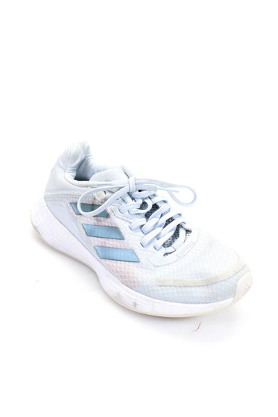Adidas Women's Canvas Light Motion Lace Up Sneakers Blue Size  4.5