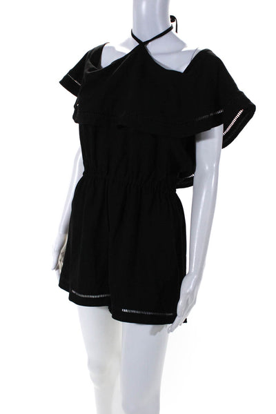 Jack by BB DAKOTA Women's Sleeveless Tie Halter Midi Dress Black Size M