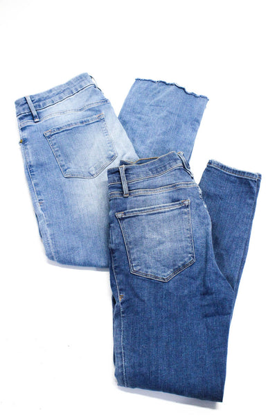 Frame Womens Crop Minji Boot Cut Skinny Crop Jeans Blue Size 29 27 Lot 2