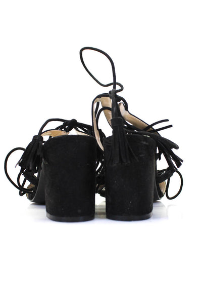 Ann Marino Women's Peep Toe Sequin Sling Back Leather Heels Gold Size 9 Lot 2