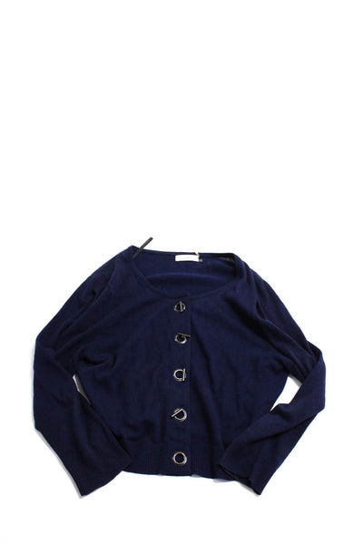Jones New York Calvin Klein Womens Knit Sweater Boleros Black Blue Size M Lot 2