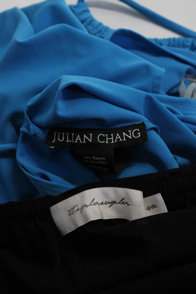 T Bags Los Angeles Julian Chang  Womens Blouses Tops Black Size S M Lot 2
