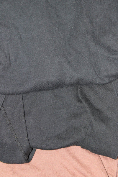 Splendid Women's Long Sleeve Turtleneck T-Shirt Black Size S, Lot 3