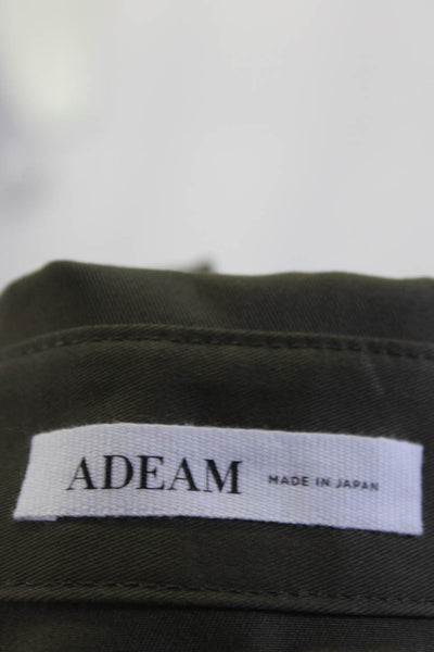Adeam Womens Workwear Jacket Olive Size 8
