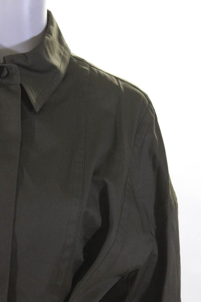 Adeam Womens Workwear Jacket Olive Size 10