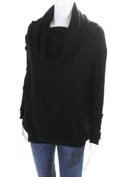 Stella McCartney Womens Long Sleeves Turtleneck Sweater Black Size EUR 38