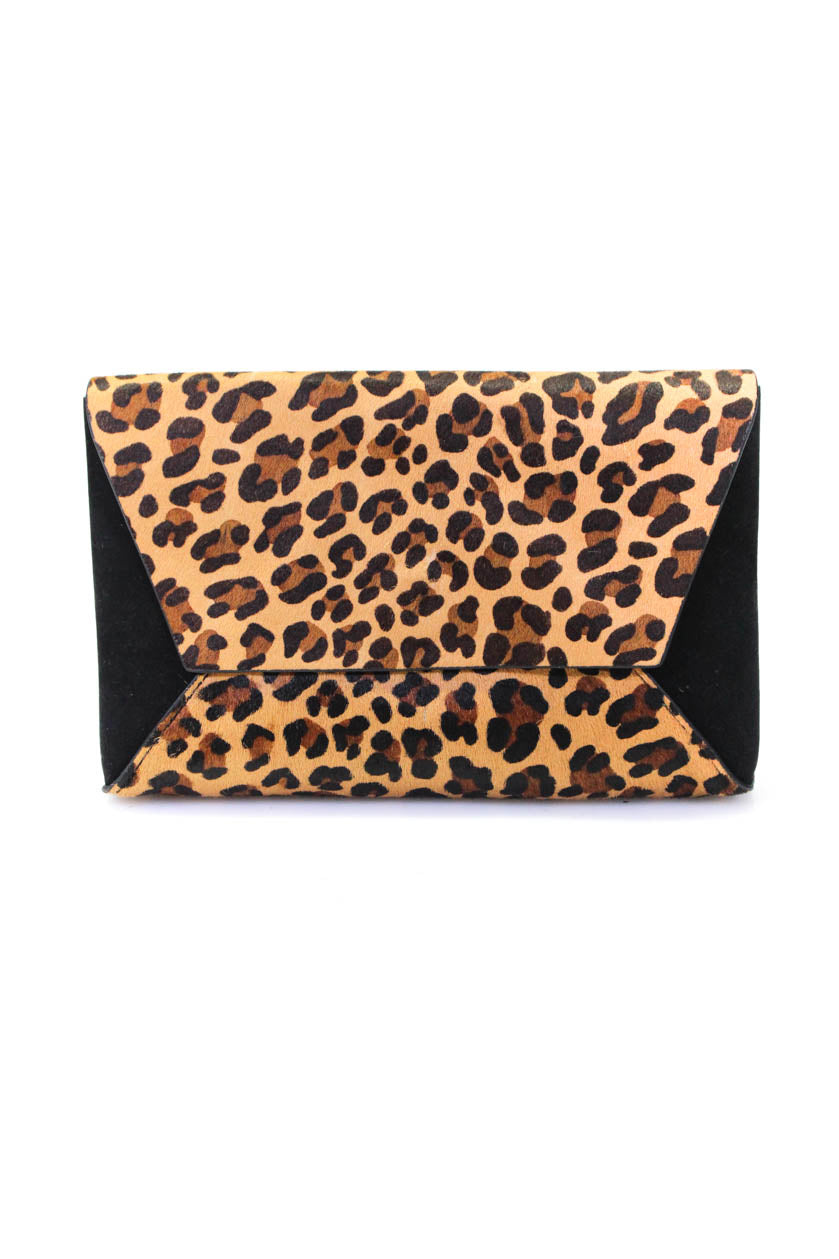 Animal print sale envelope clutch