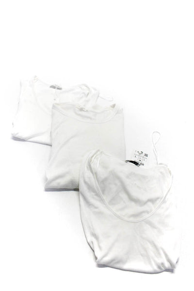 Zara Rag & Bone Womens Sleeveless Long Sleeve Tank Tops White Size XS M L Lot 3