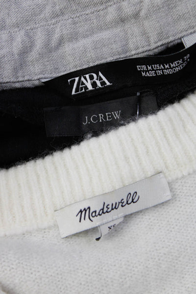 Madewell Zara J Crew Womens Sweater Shirts Size Extra Small Medium Small Lot 3