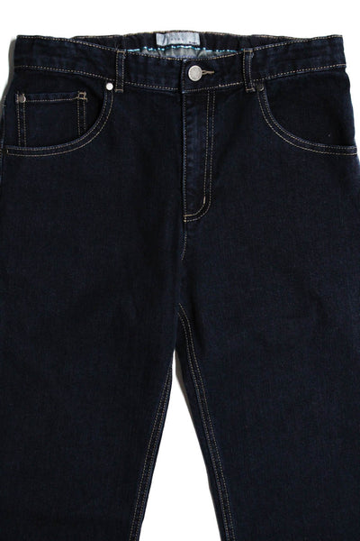 Stella McCartney Kids Girl's Dark Wash Straight Leg Jeans Blue Size 12yrs