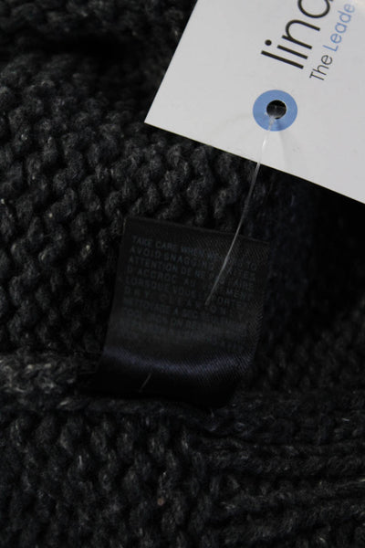 AllSaints Co Ltd Spitalfields Womens Vex Sweater Dress Gray Wool Size 8