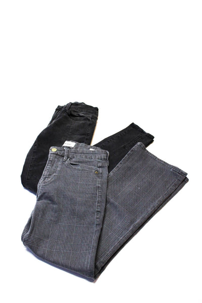 Frame Women's Zip Fly Denim Jeans Gray Size 25 Lot 2