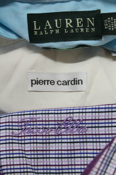 Pierre Cardin Paris Tasso Elba Mens Shirts Size Extra Extra Large 17-17.5 Lot 3