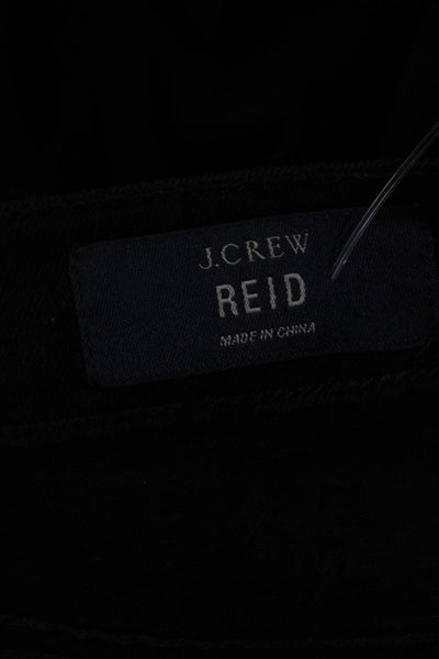 J Crew Women's Mid-Rise Dark Wash Reid Skinny Jeans Black Size 26