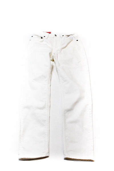 ACNE Studios Bla Konst Women's High Rise Skinny Jeans White Size 25