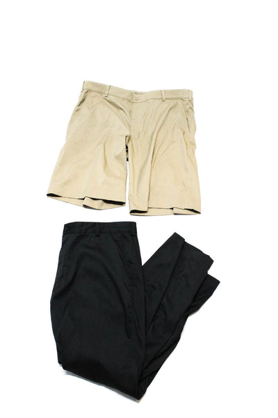 Nike Golf  Men's Dri-Fit Khakis Straight Leg Pants Black Size 36 Lot 2