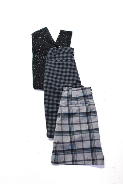 Nike Golf WITH Women's Plaid Print A-Line Skirt Gray Size 0 XS, Lot 3