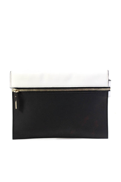 Victoria Beckham Women's Envelope Zip Closure Color Block Wallet Size S