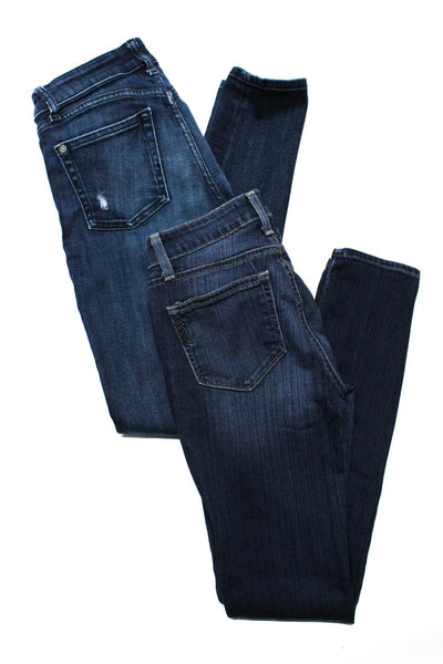 DL1961 Paige Women's High Rise Skinny Jeans Blue Size 25 Lot 2
