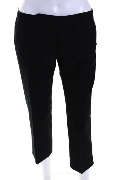 Stella McCartney Womens Cropped Dress Pants Black Wool Size EUR 40