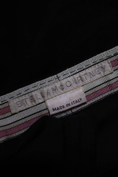 Stella McCartney Womens Cropped Dress Pants Black Wool Size EUR 40