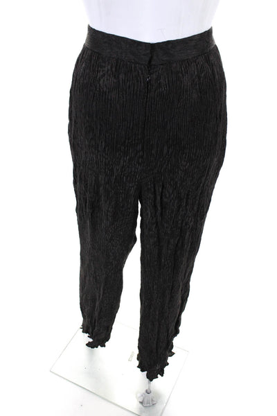 Badgley Mischka Women's High Waist Wide Leg Dress Pant Black Size 4