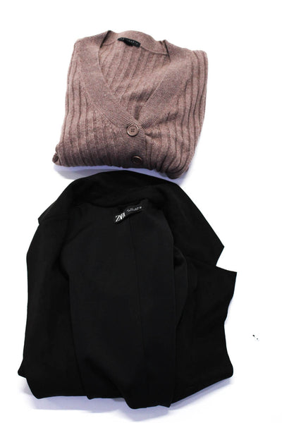 Sanctuary Zara Womens Sweater Coat Pink Black Size Extra Extra Large Large Lot 2