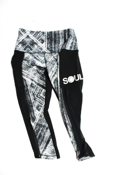 Soul Cycle x Lululemon Koral Soul Womens Leggings Sports Bra Black Size S Lot 3