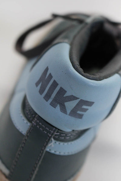 Nike Blazer Women's Mid Top Lace Up Sneakers Blue Size 6.5