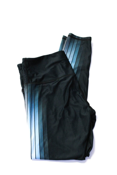 Strut This Playground Womens Active Athletic Ankle Leggings Blue Size OS M Lot 2