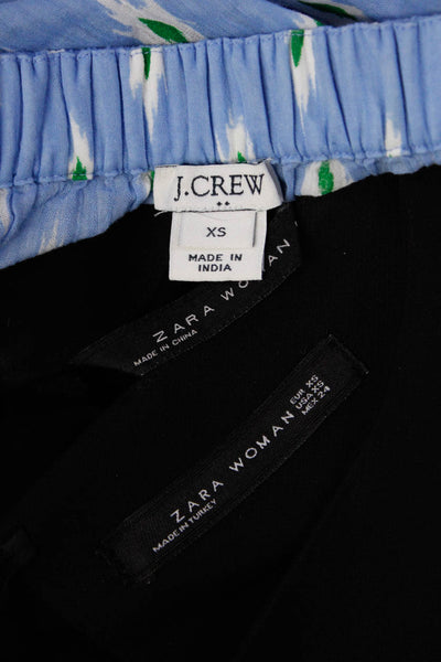 J Crew Zara Woman Womens Tank Top Dresses Blue Black Size Extra Small Lot 3