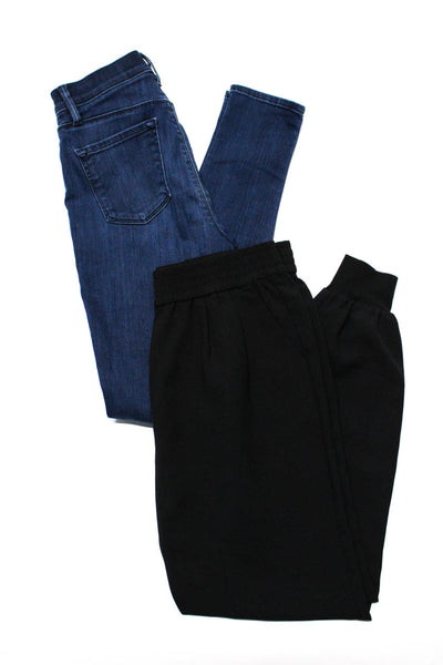 J Brand Joie Women's High Waist Dark Wash Skinny Jeans Blue Size 27 M, Lot 2