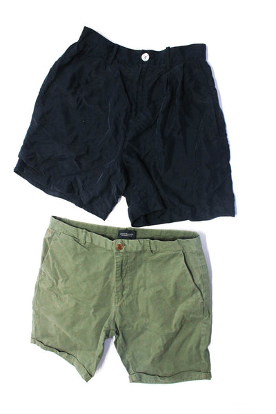 Scotch And Soda Vince Mens Shorts Green Navy Blue Size 34 6 Lot 2