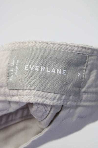 Everlane Womens Ice The Relaxed Chino  Size 2