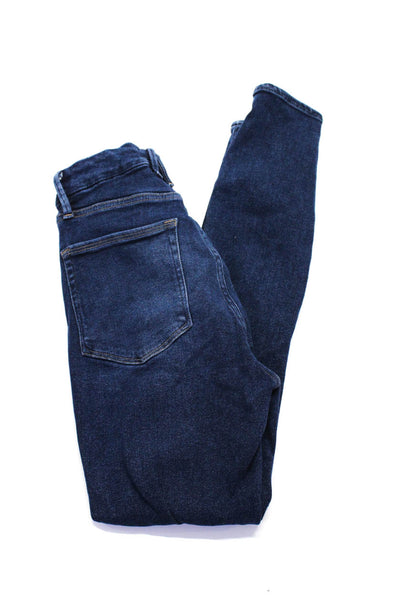 Good American Joes Jeans Womens Skinny Jeans Blue Denim Size 27 28 Lot 2