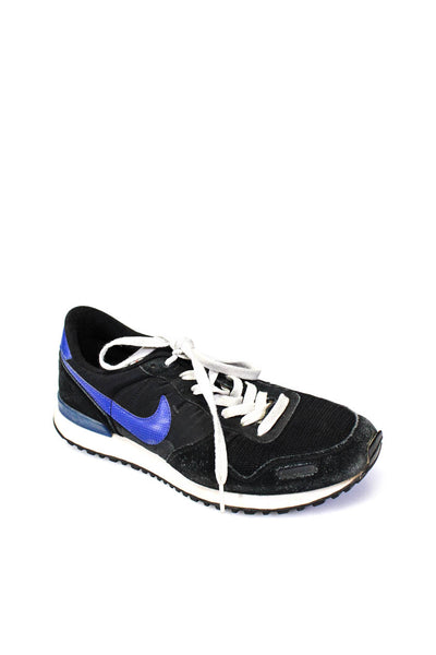 Nike Mens Nike Air Black Blue Suede Low Top Fashion Sneakers Shoes Size 9.5